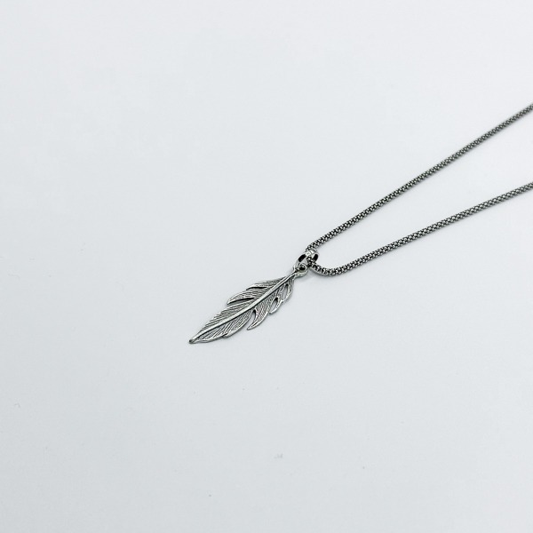 Collier Feuille d'Argent 925 pour femmes