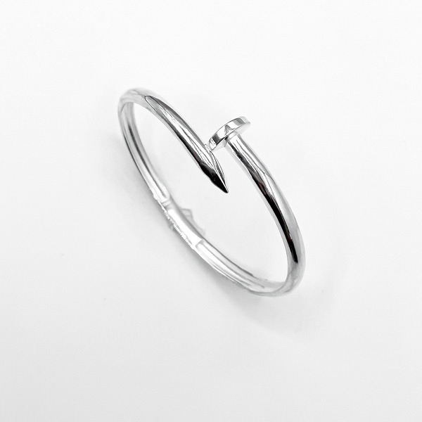 Bracelet Clous Élégance en argent 925 - Réglable