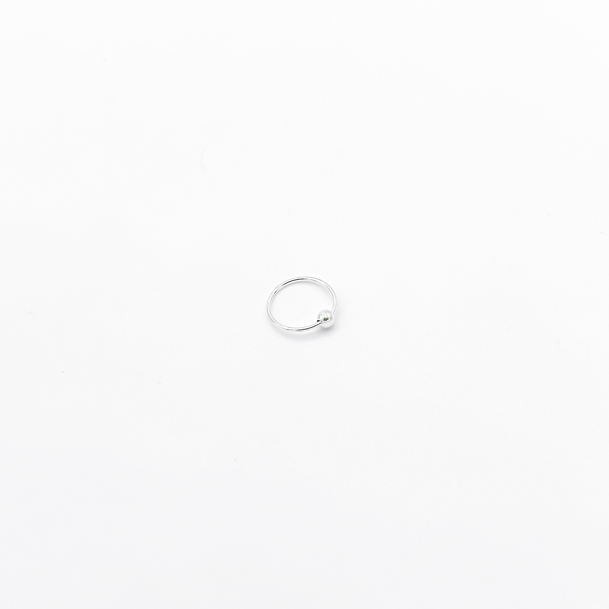 Piercings d'oreilles Circle en argent 925