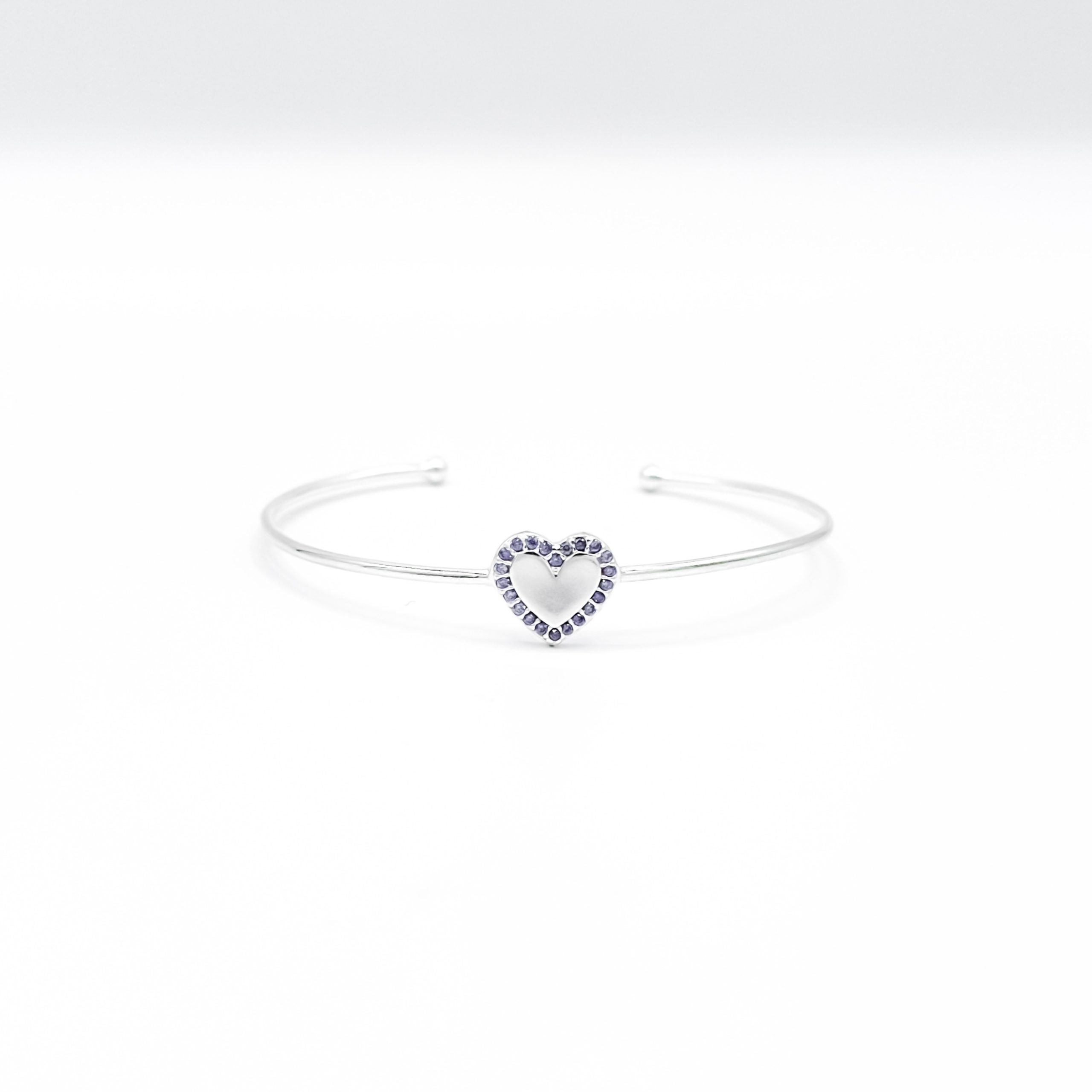 Bracelet Amour réglable en argent 925