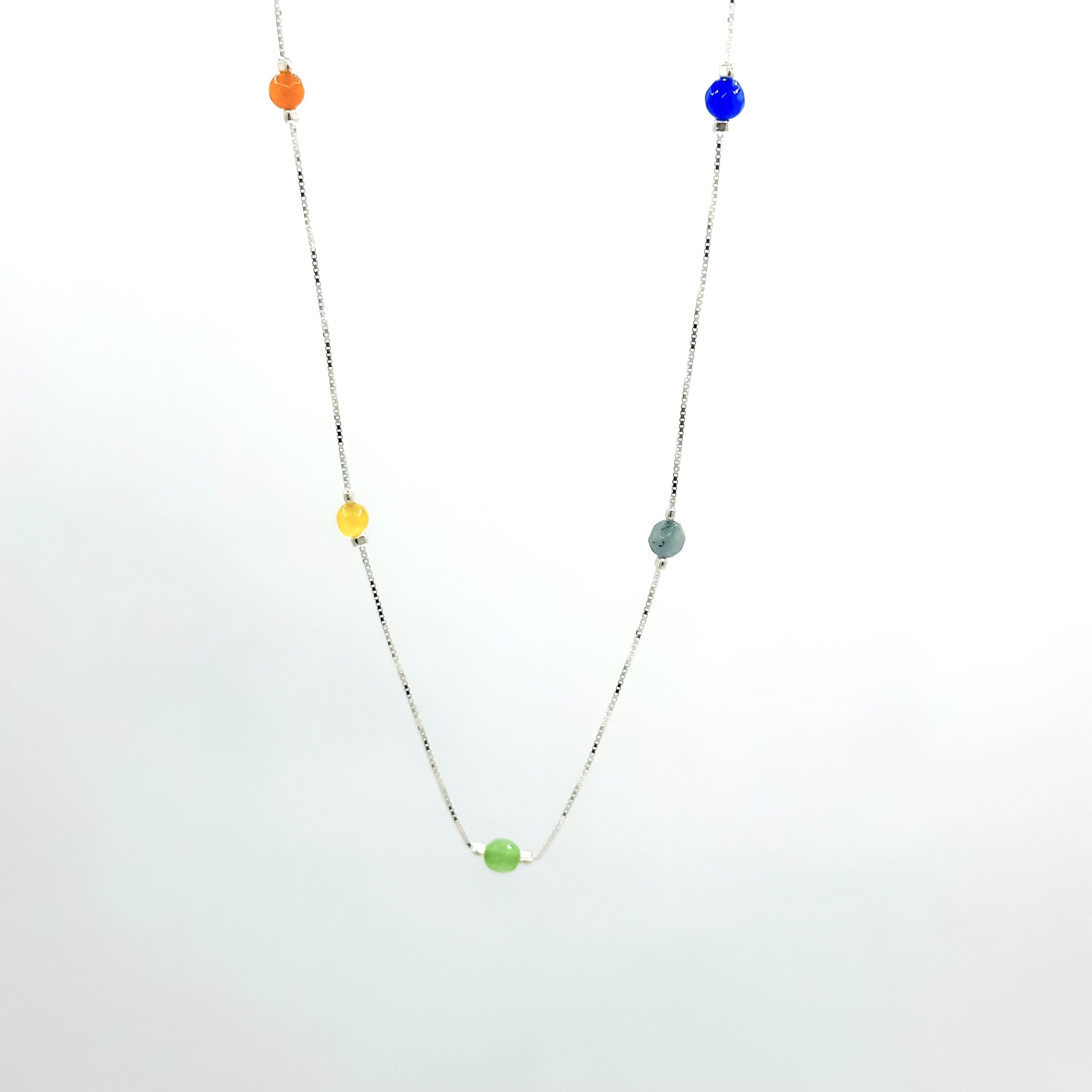 Collier Charme Naturel en argent 925