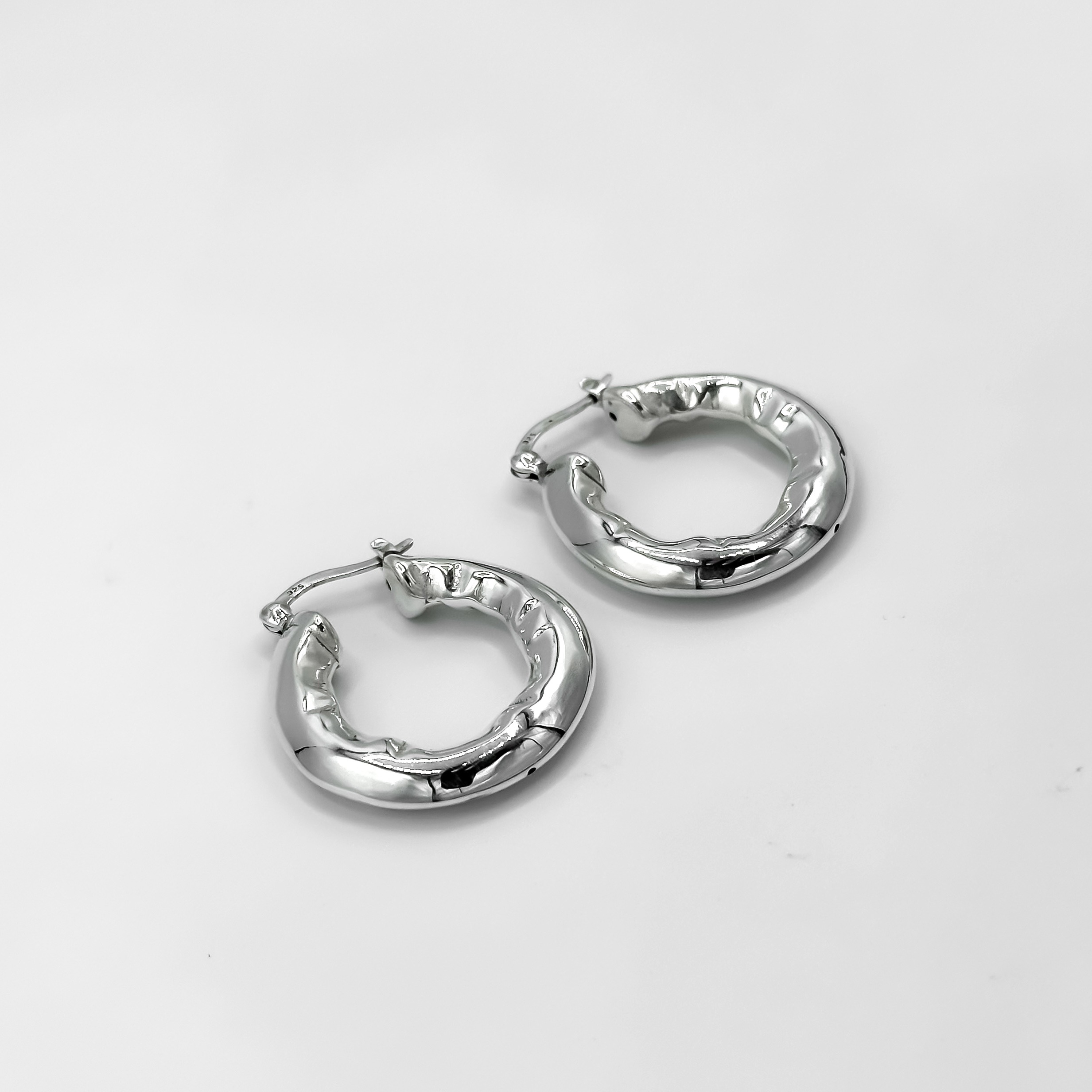 Boucles d'Oreilles Éclat en Argent 925