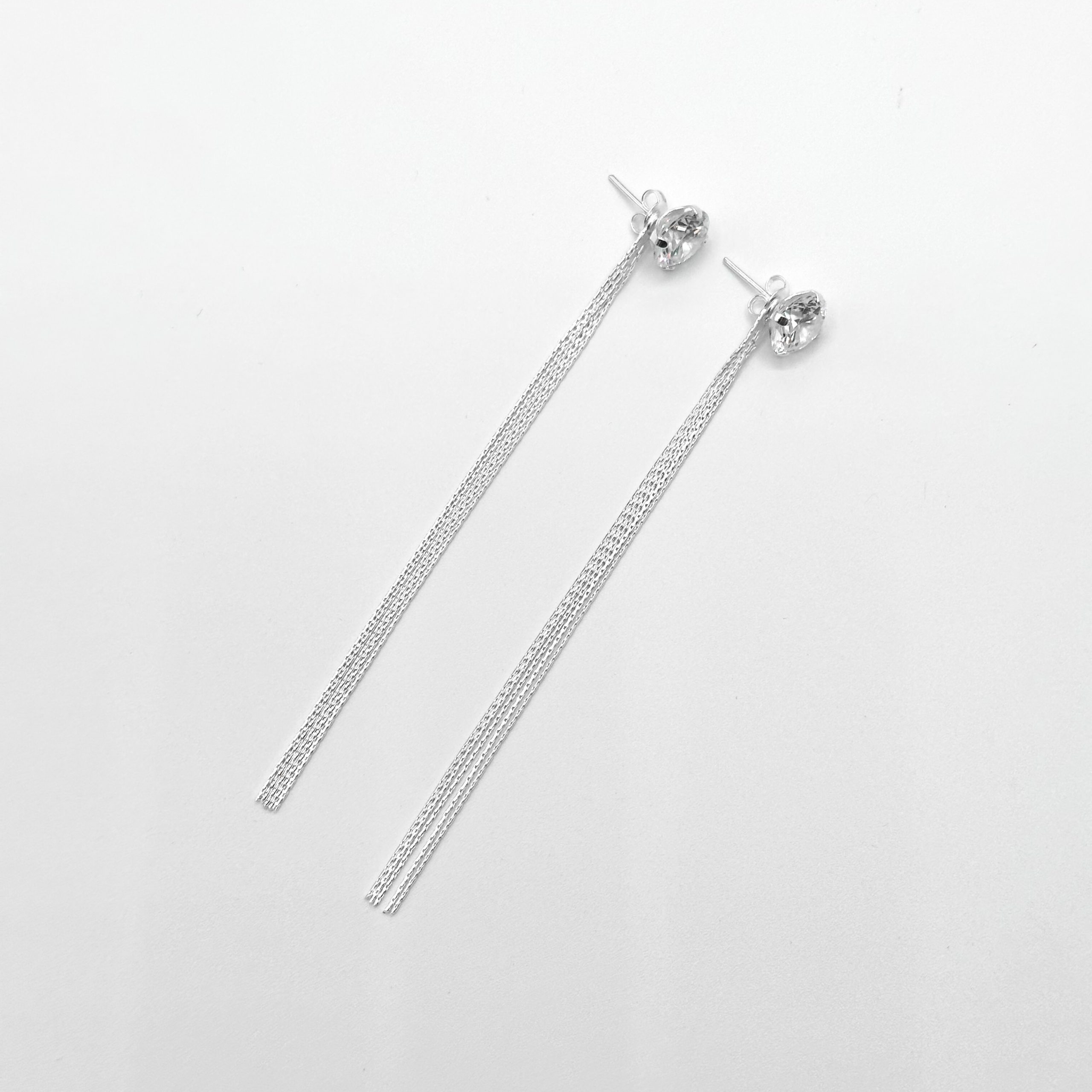 Boucles d'oreilles Zirconium Étincelant en argent 925