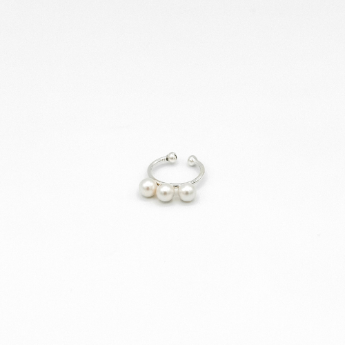 Piercing d’Oreille Perle Délicate – Argent 925