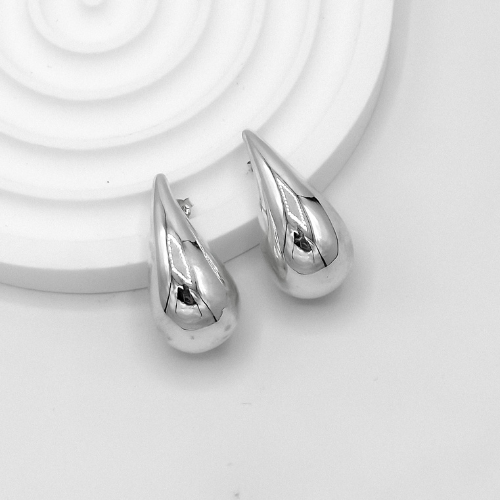 Boucles d’oreilles Goutte Medium 2cm – Argent 925