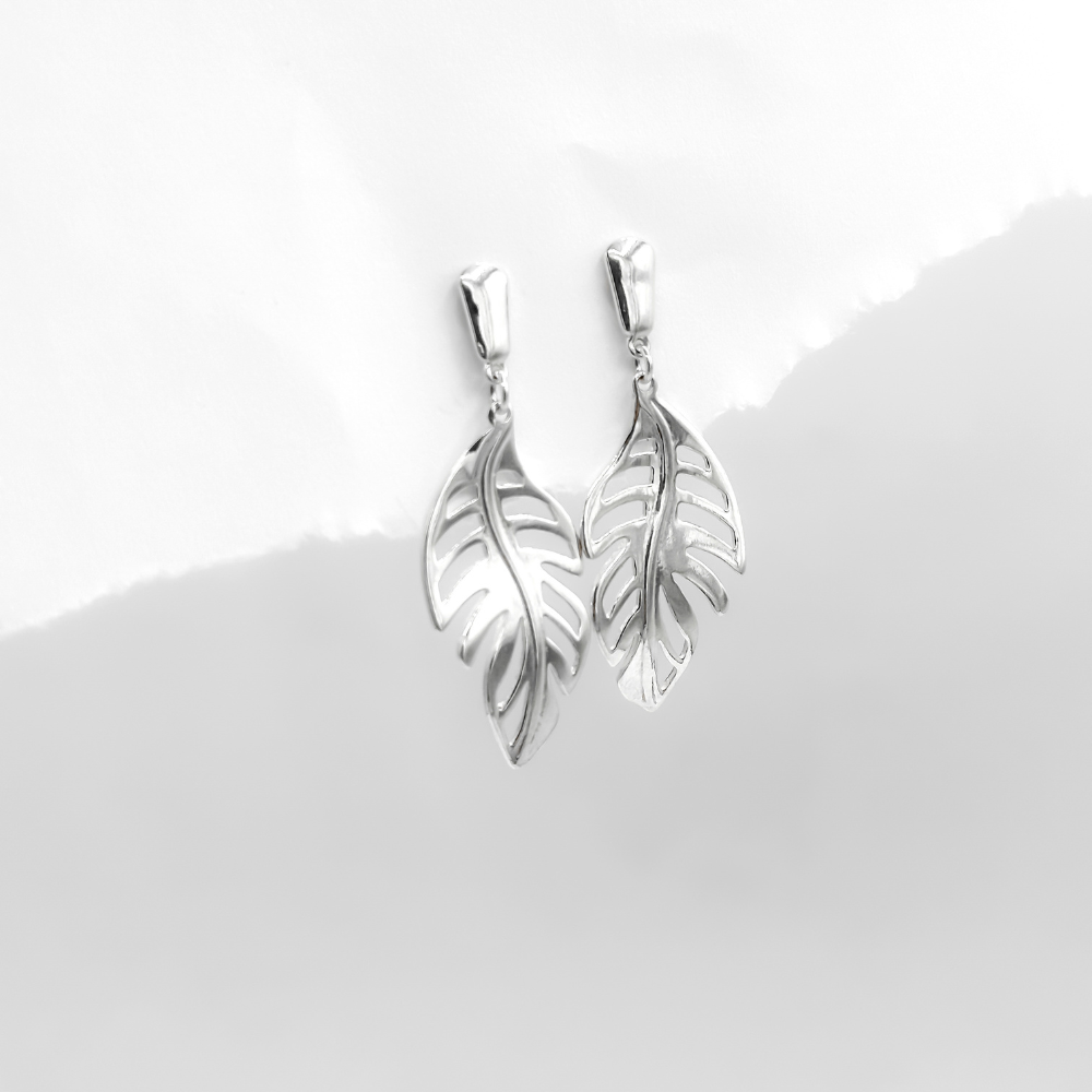 Boucles d’oreilles Natura en argent 925