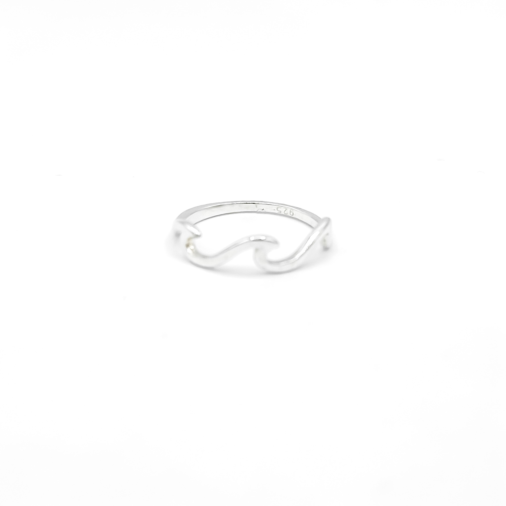 Bague Phalange Océan en argent 925